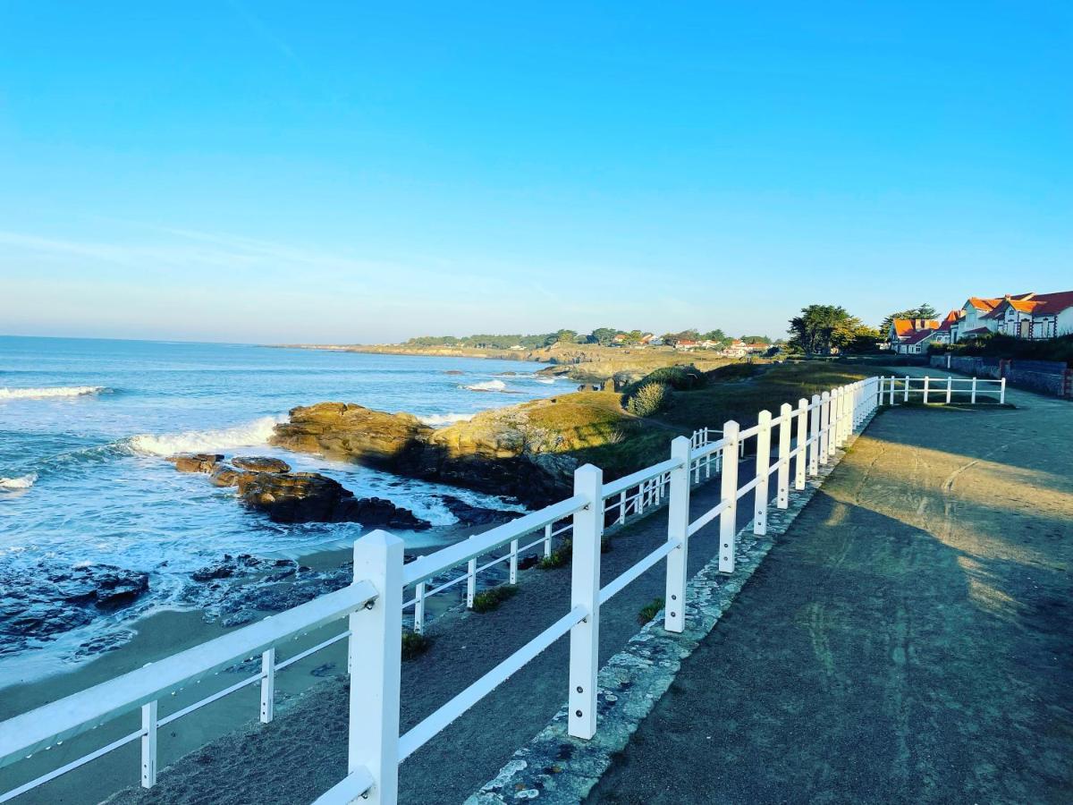 Appartement A 1 Pas De La Plage, Ambiance Boheme Naturel Préfailles Exterior foto
